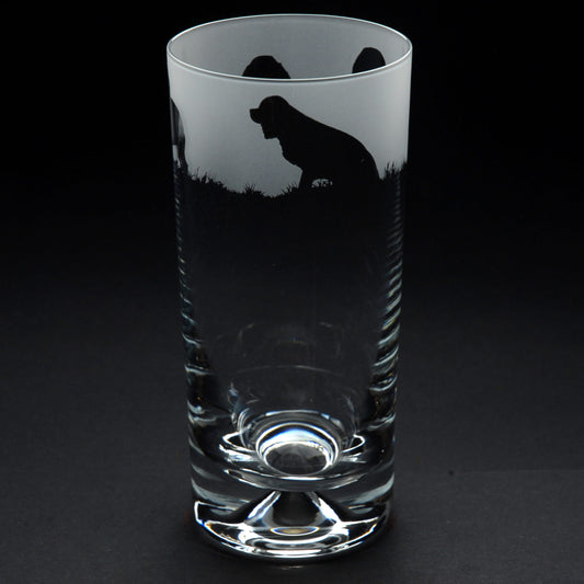 Chihuahua Dog Highball Glass - Hand Etched/Engraved Gift